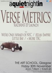 Verse Metrics - Radians EP Launch Poster